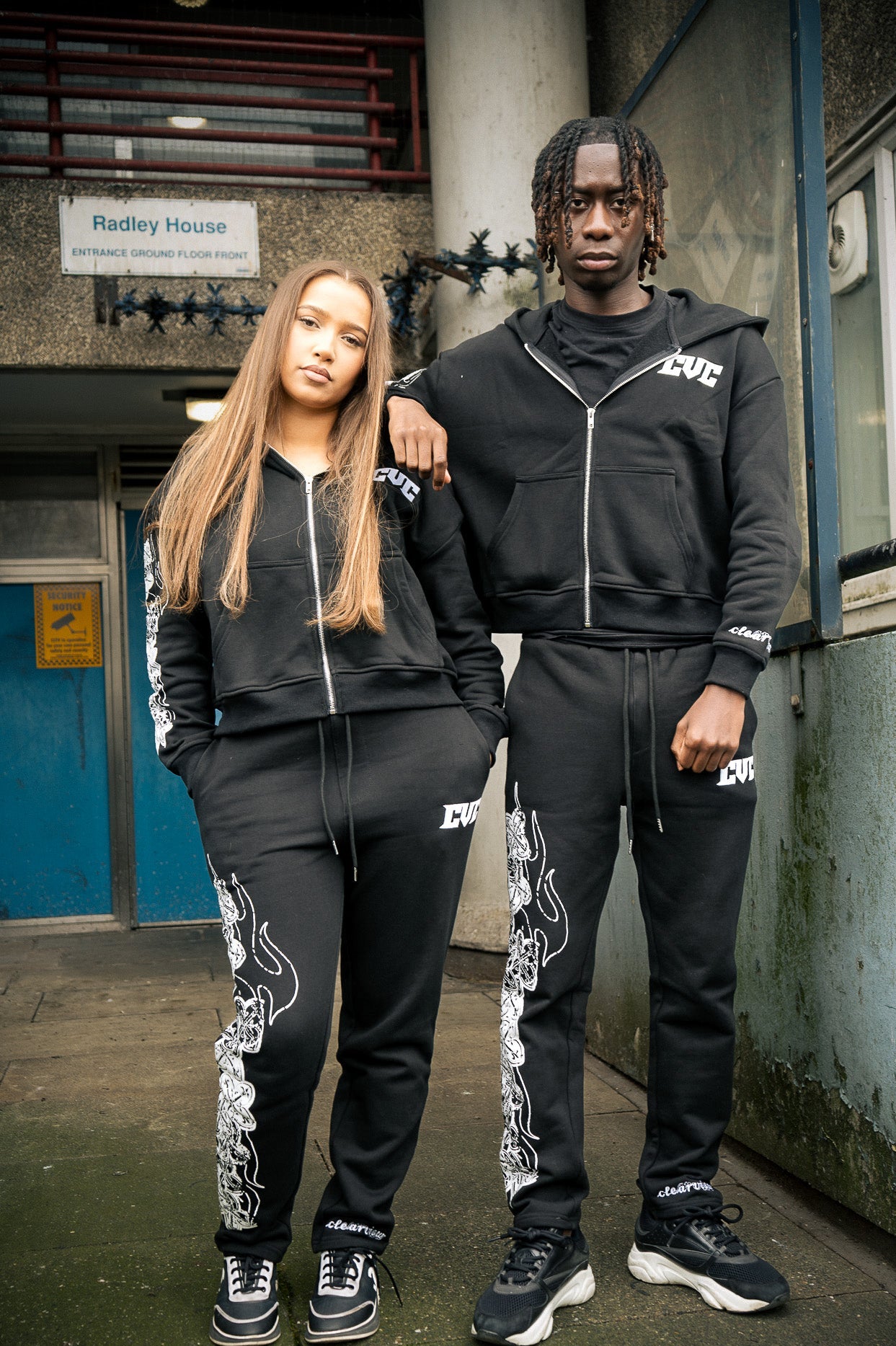 Clearview Signature Black Hoodie