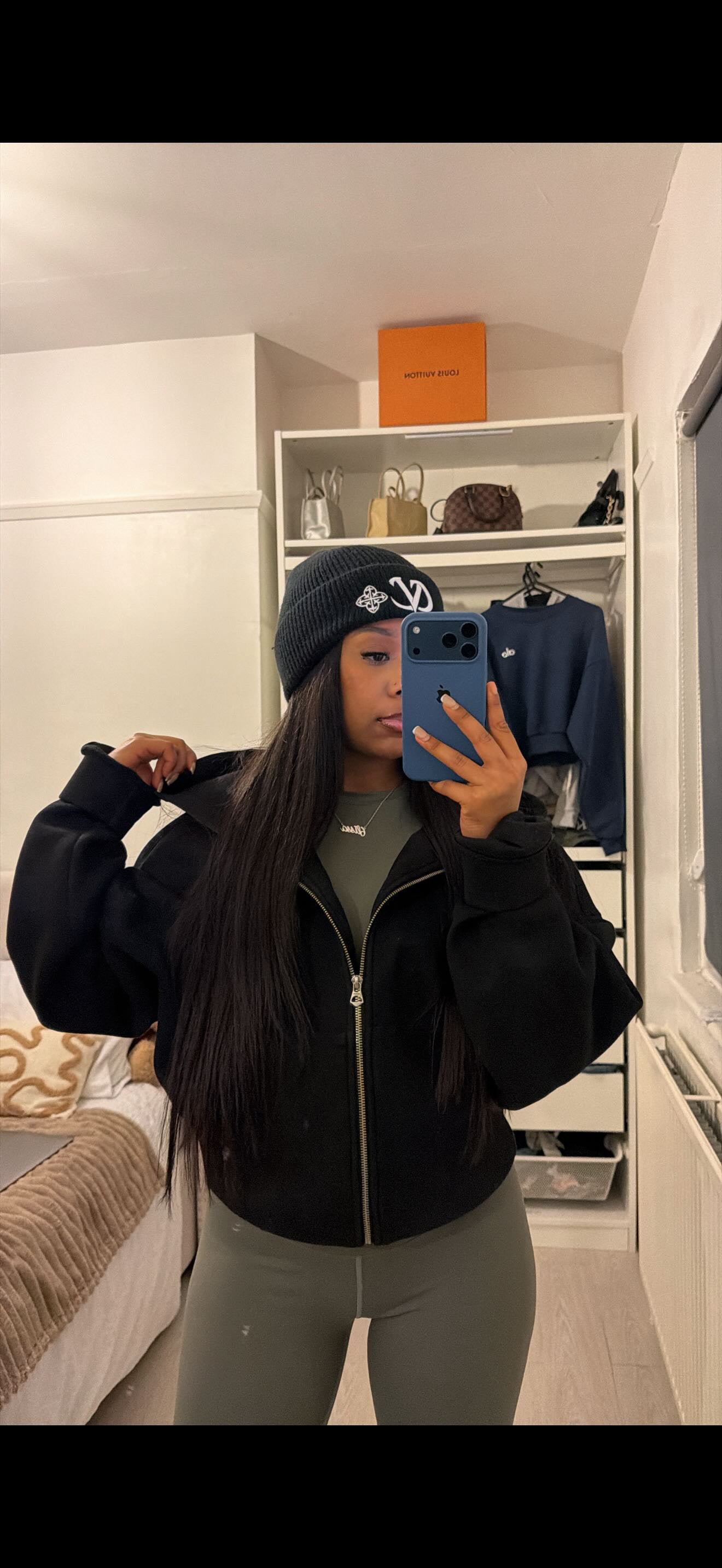 Clearview Black Beanie