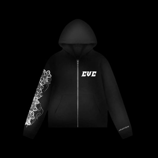 Clearview Signature Black Hoodie